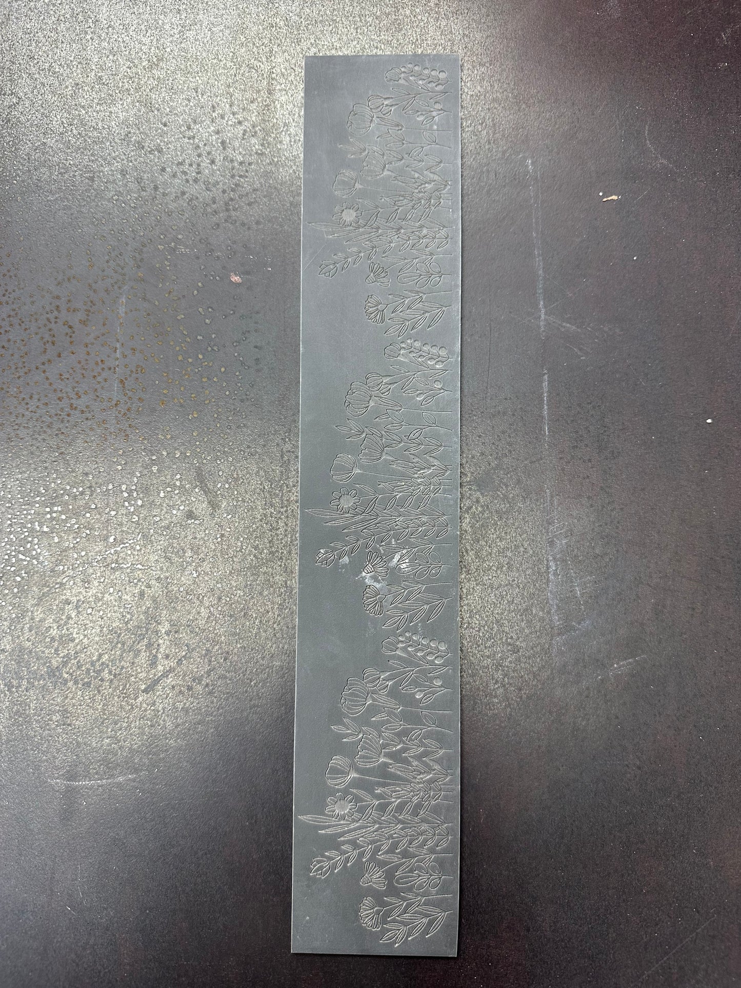 Wild Flowers 2 Rubber Texture Mat