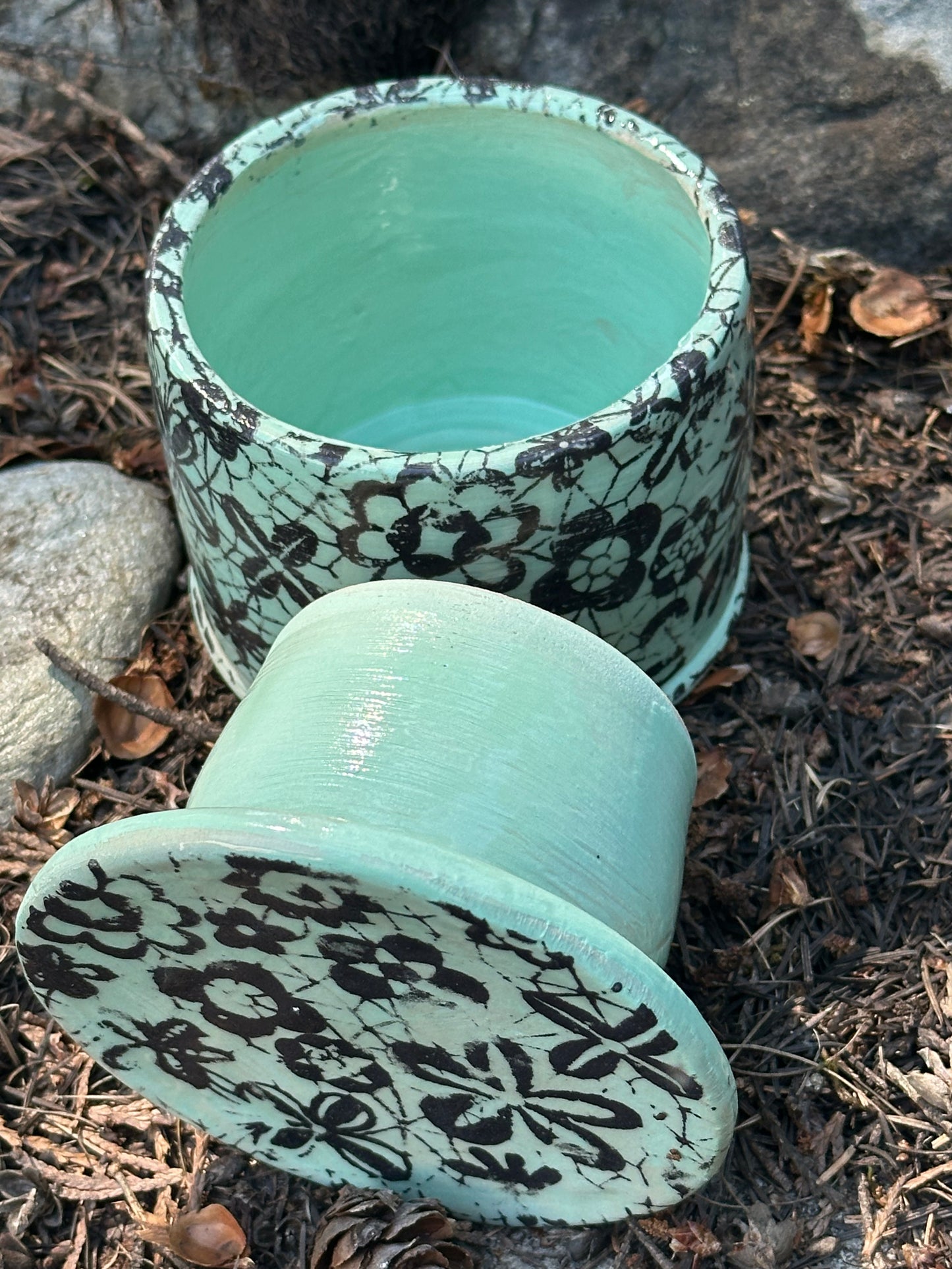 Floral Butter Keeper