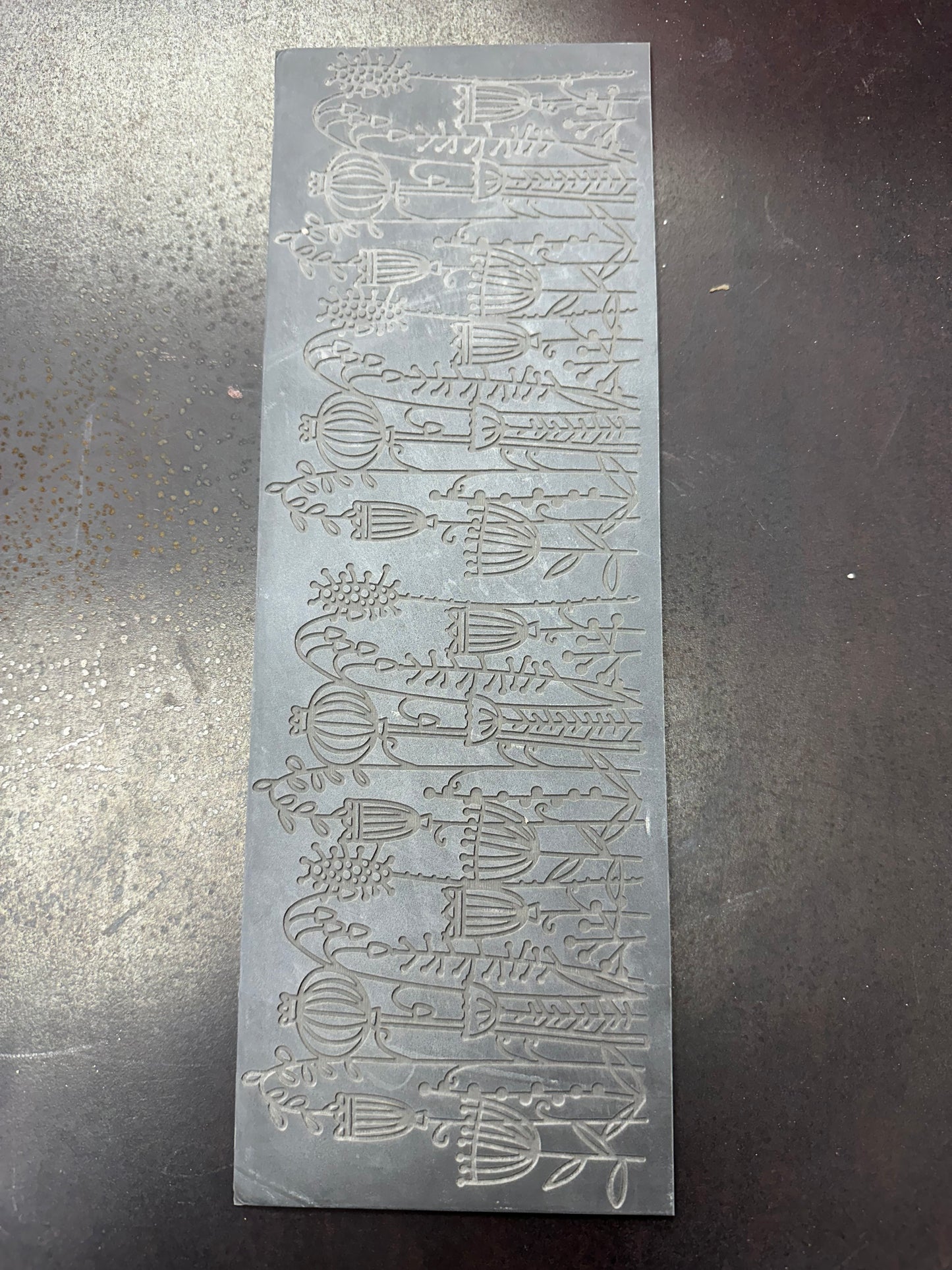 Whimsical Garden 1 Rubber Texture Mat