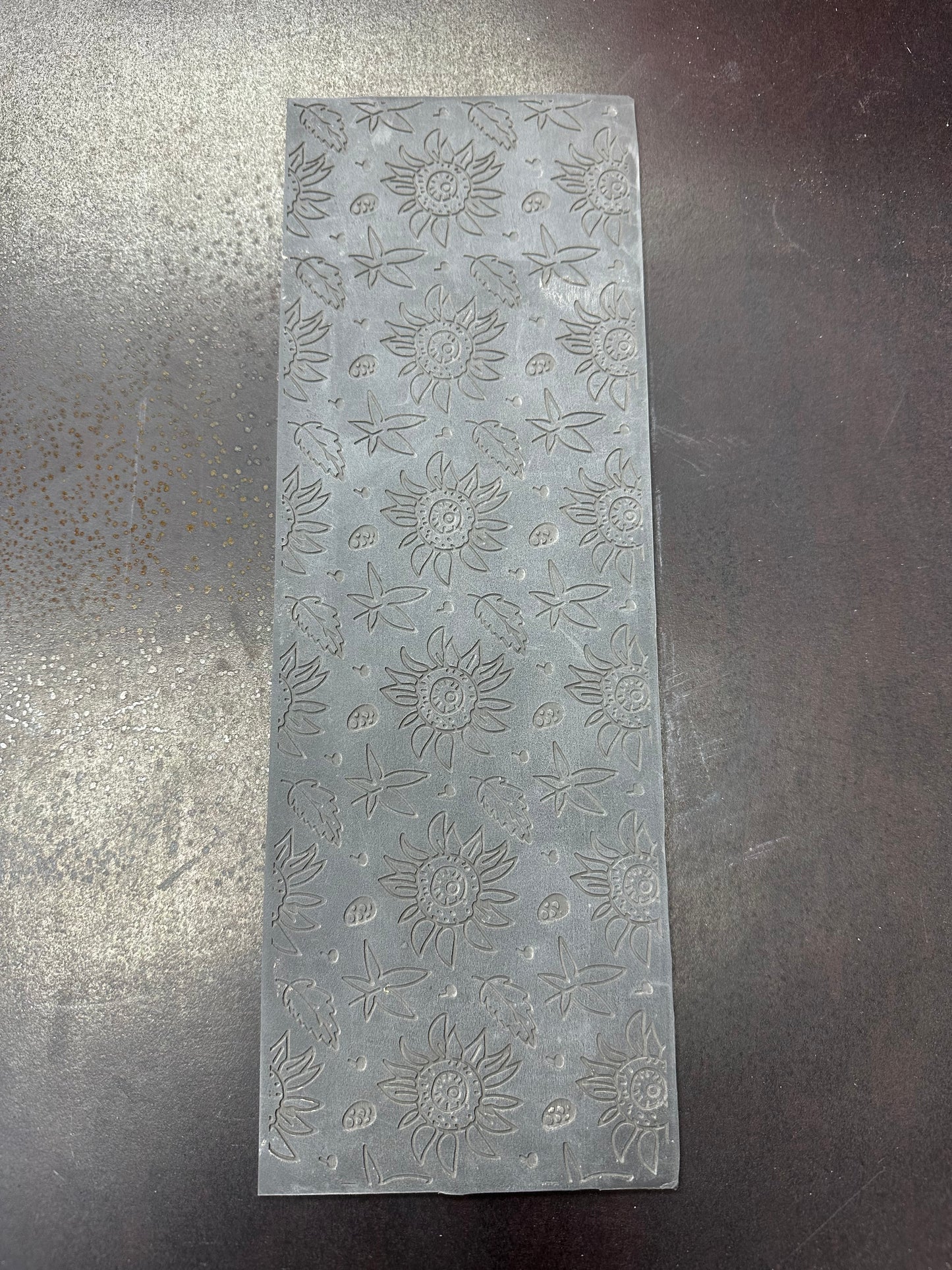 Sunflower Faces Rubber Texture Mat