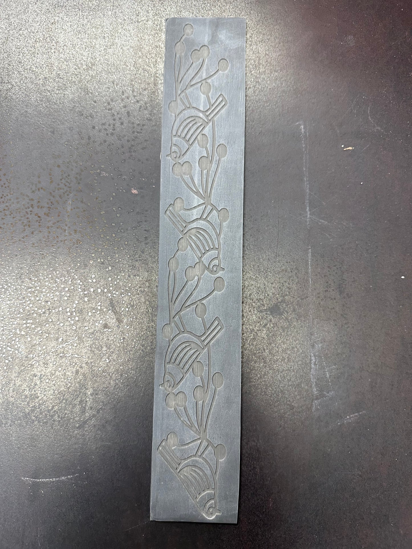 Vertical Birds Rubber Texture Mat