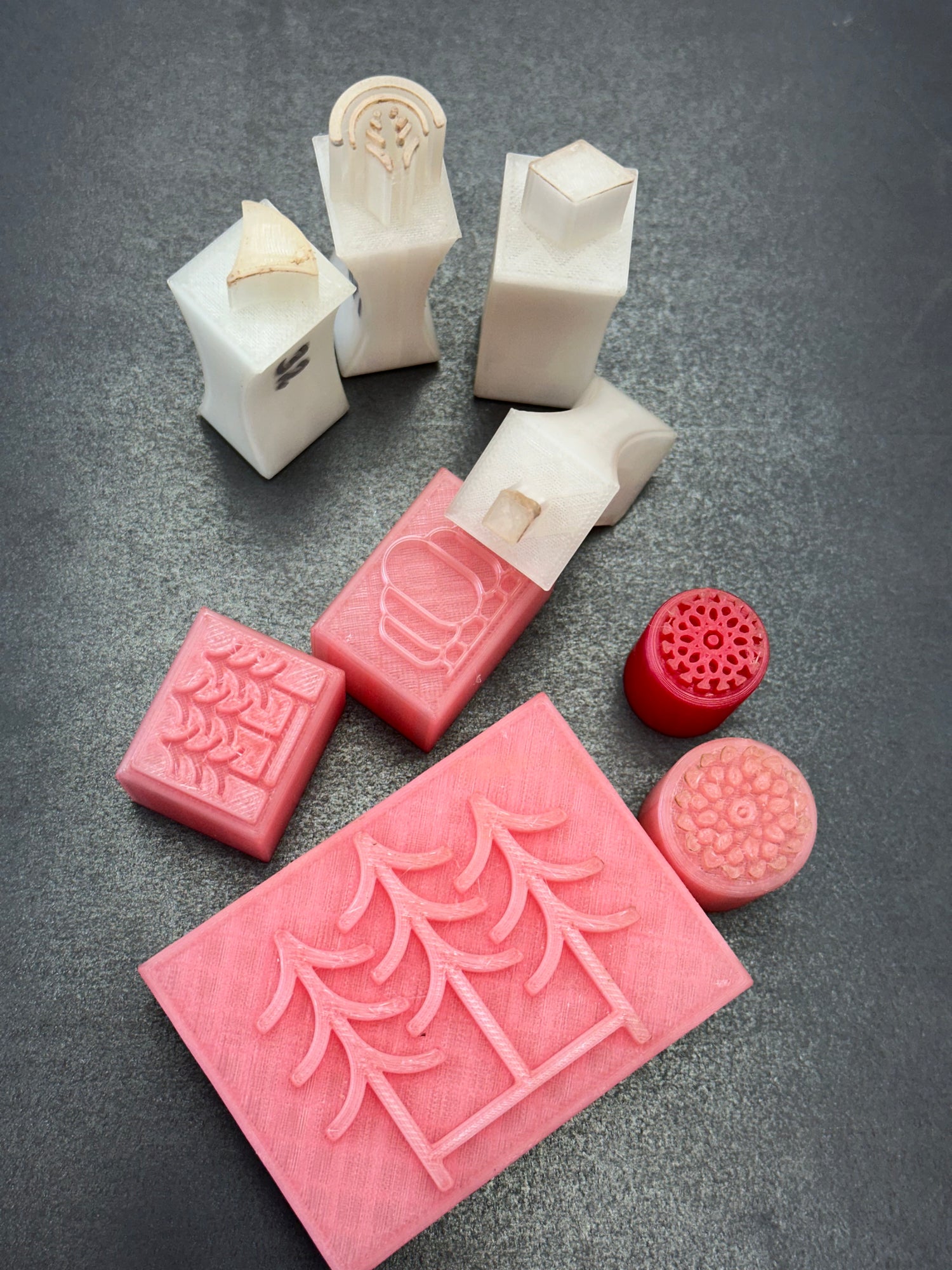 3D Printed Design & Impression Stamps
