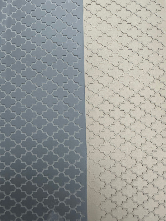 Vintage Crosshatch 1 Rubber Texture Mat