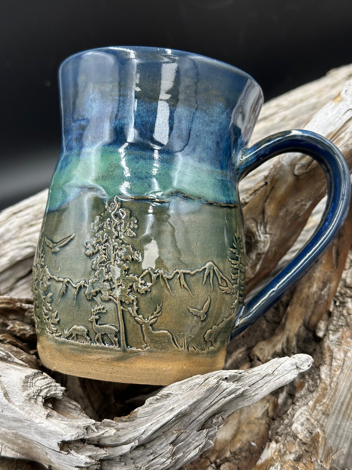 Tricolour Outdoor Mug - Large approximately 24 ounces (M0102)
