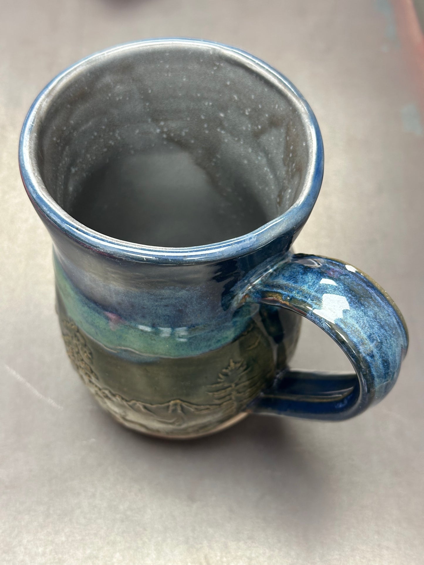 Tricolour Outdoor Mug - Large approximately 24 ounces (M0102)