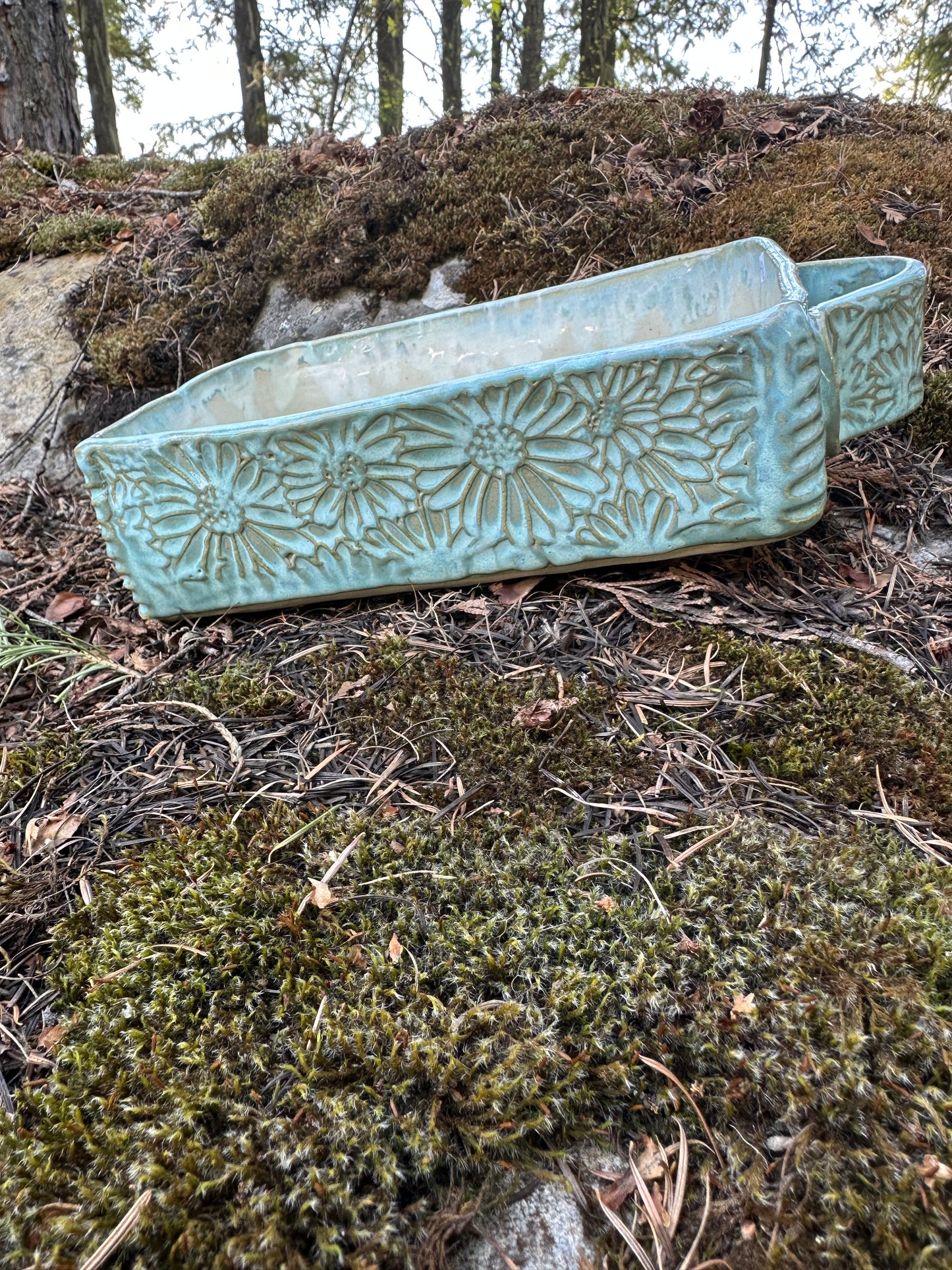Rectangular Textured Serving Dish